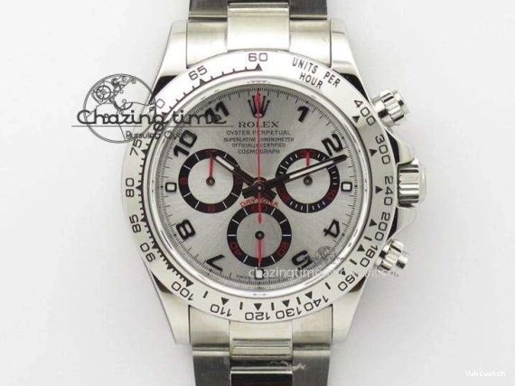 Best Marker (Gain Edition on SH4131 QF SS V6 Daytona Dia Bracelet Gray 126509 Crystal Weight) 1:1 0114